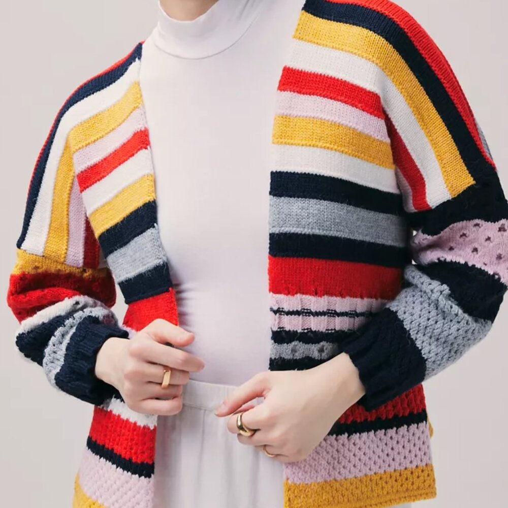 Urban Outfitters BDG Utica Open-Front Cardigan/NWT/S